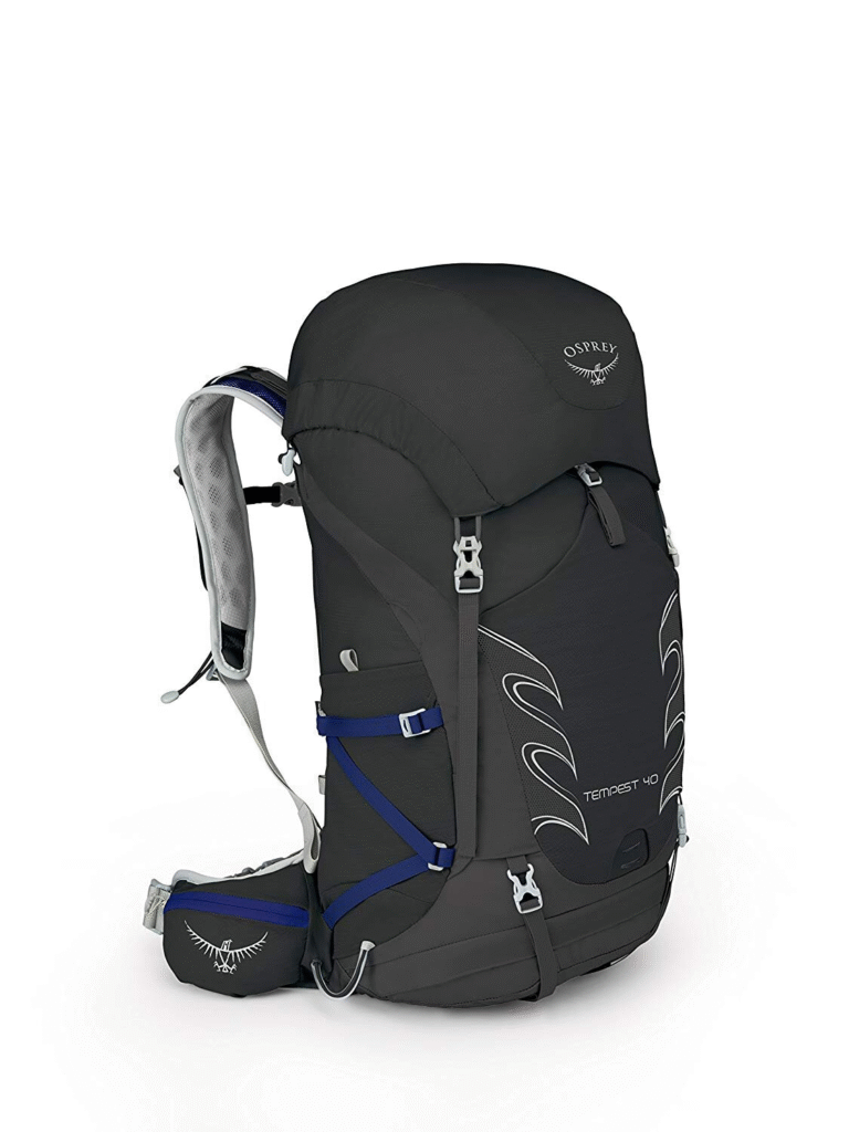 India Travel Checklist : Osprey Tempest 40 Backpack