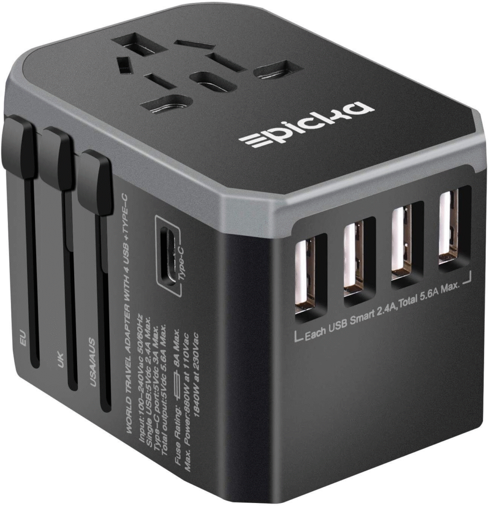 Universal Adapter + Surge Protection